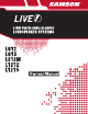 Samson Live L612 Owner's Manual