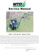 MTD 250 Series 2005 Service Manual