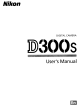Nikon D300s User Manual