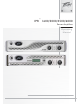 Peavey IPR 1600 Operating Manual