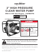 Pacific Hydrostar 65351 Assembly And Operation Instructions Manual