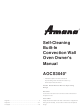 Amana AOCS3040* Owner's Manual