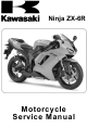 Kawasaki Ninja ZX-6R Service Manual