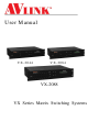 AVLink VX-2044 User Manual