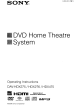 Sony DAV-HDX275 Operating Instructions Manual