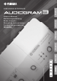 Yamaha AUDIOGRAM 3 Owner's Manual