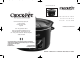 Crock Pot SCCPRC507B Instruction Manual