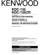 Kenwood KDC-135 Instruction Manual