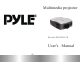 Pyle PRJHD198 User Manual