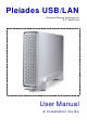Macpower & Tytech Pleiades USB/LAN User Manual & Installation Manual