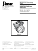 Simer 4955-01 Owner's Manual