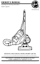 Hoover Vacuum Cleaner Owner's Manual