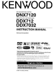 Kenwood DNX7120 Instruction Manual