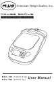 American Weigh Scales Mouse Scale MSC-500 User Manual