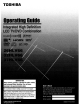 Toshiba 26HLV66 Operating Manual