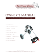 Best Friend Mobility medium-size wheelchair Owner's Manual