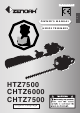 Zenoah HTZ7500 Owner's Manual