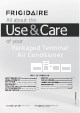 Frigidaire Air Conditioner Use & Care Manual