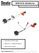 Tanaka TBC-420PF Service Manual