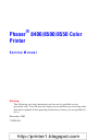 Xerox Phaser 8400 Service Manual