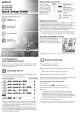 Sony KDF-42 Quick Setup Manual