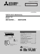 Mitsubishi Electric Mr.Slim MSH24WN Service Manual