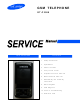 Samsung GT-C3050 Service Manual Contents