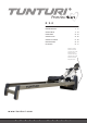 Tunturi R 3.0 Mode D'emploi
