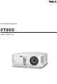 NEC VT800 User Manual
