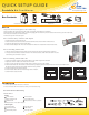 Royal Sovereign Portable Air Quick Setup Manual