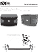 Better Music Builder CS-450V Owner's Manual