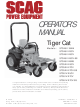 Scag Power Equipment STC48V-19KAI Operator's Manual