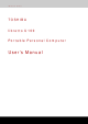 Toshiba Libretto U100 User Manual