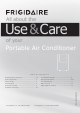 Frigidaire Portable Air Conditioner Use & Care Manual