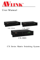 AVLink CX-2044 User Manual