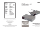 AEI Security & Communications DigiSender X7 DG440 Instruction Manual