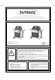 Outback Spectrum 2 Burner Assembly And Operating Instructions Manual