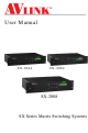 AV Link SX-2044 User Manual
