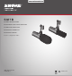 Shure SM7B Manual