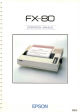 Epson FX-BO Operation Manual