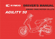 Kymco Agility 50 Driver Manual