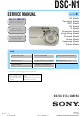 Sony DSC-N1 Service Manual