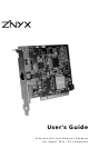 ZNYX NetBlaster? ZX312T-MAC User Manual