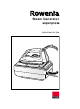 Rowenta Steam Generatorsuperpress Instructions For Use Manual