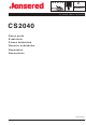 Jonsered CS2040 Spare Parts