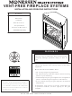 Monessen Hearth DFX24C Installation And Operating Instructions Manual