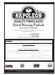 Napoleon BGNV36N Installation And Operation Instructions Manual