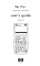 HP 39g+ User Manual
