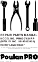 Poulan Pro PR600Y21RP Repair Parts Manual