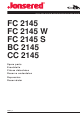Jonsered FC 2145 Spare Parts Manual